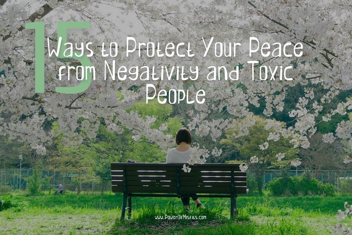 how to protect your peace